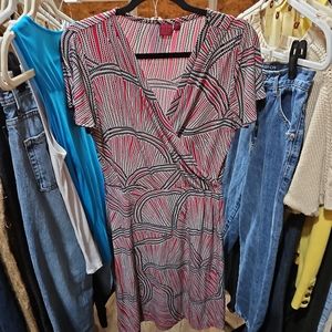 Women's 212 collection wrap style dress